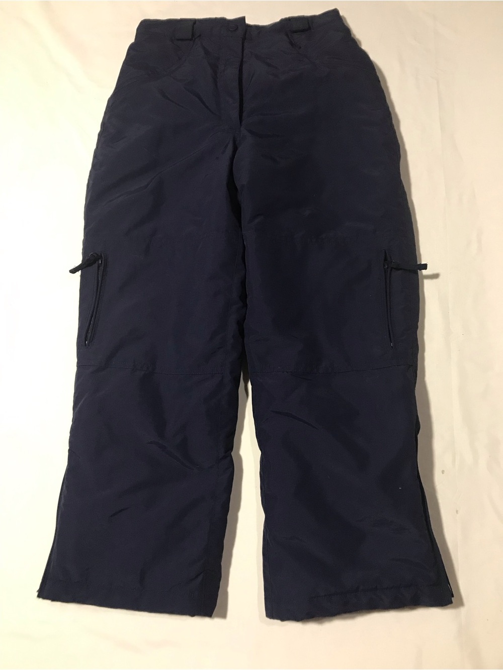 L.L. Bean Kids Snow Pants in Navy Blue Boy Girl Size 12